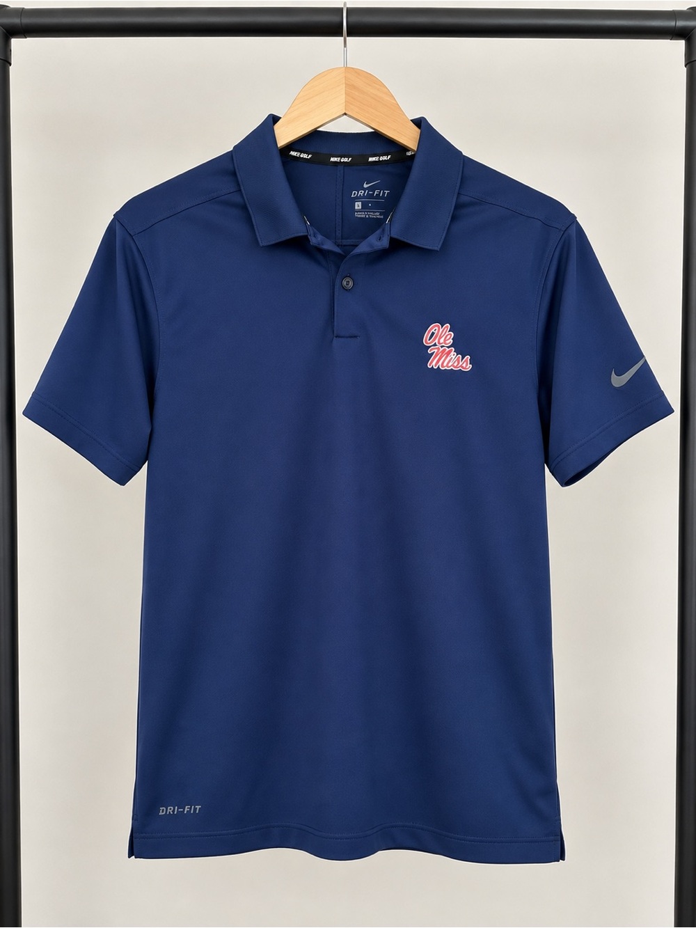 Nike Golf Ole Miss Rebels Dri-FIT Polo Men’s Small Navy